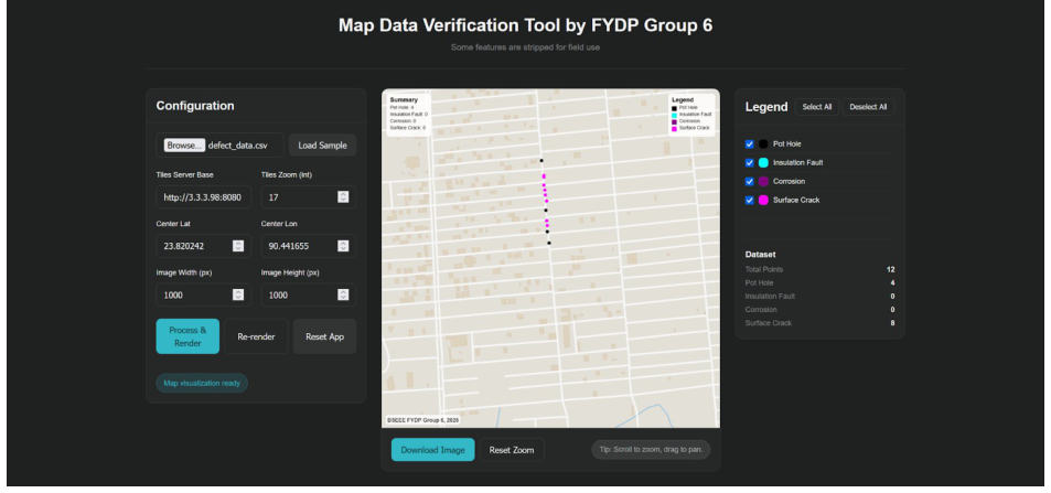 MapDVT Web Interface